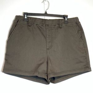 Abound Solid Stretch Shorts in Black Raven